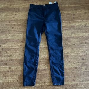 Pull&Bear Women's Skinny Jeans - Dark Blue